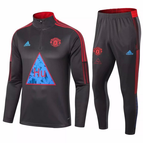 Chandal Manchester United 2020-2021 Negro Azul